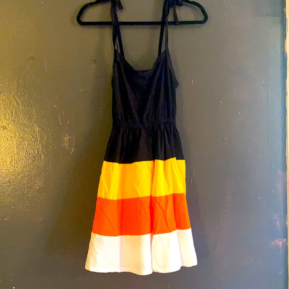 Candy corn dress